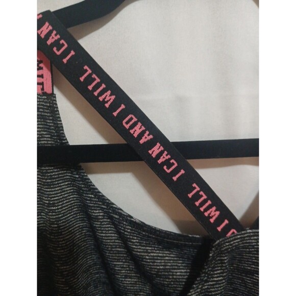 Torrid Plus Size Women's Space Dye "I Can and I Will" active sports Bra Size 2 - Picture 4 of 6